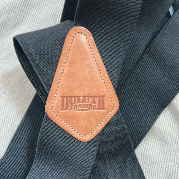 Duluth Trading Co. One size Black Suspenders - Picture 2 of 4